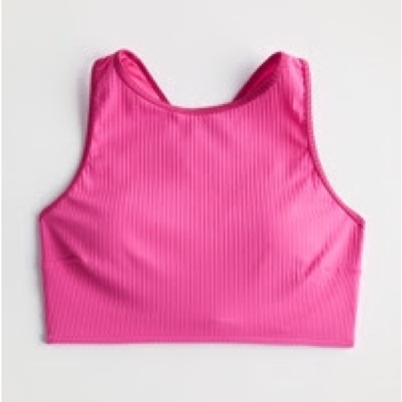 Gilly Hicks | Ribbed Bikini Set (Dark Pink) - Picture 4 of 7